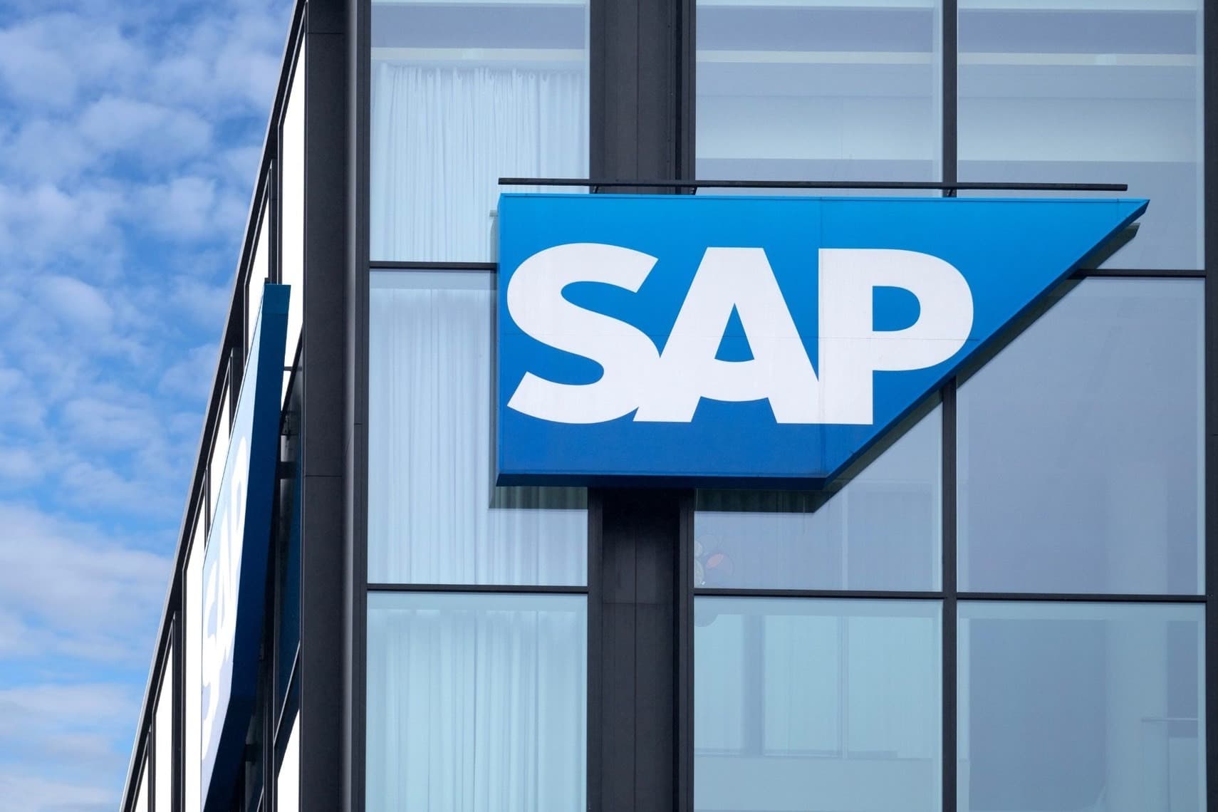 SAP building with logo 