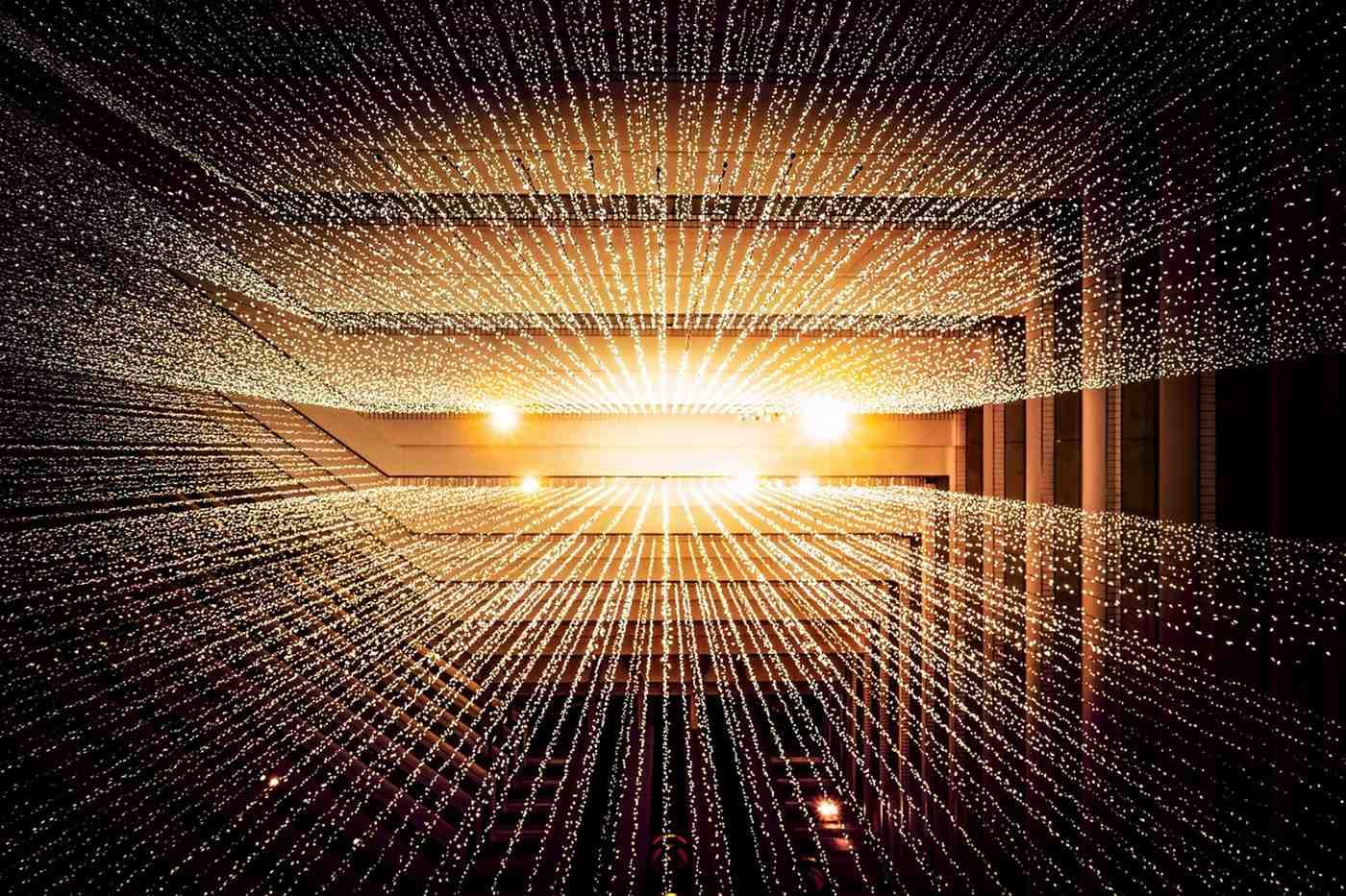 abstract image representing the flow of automation  